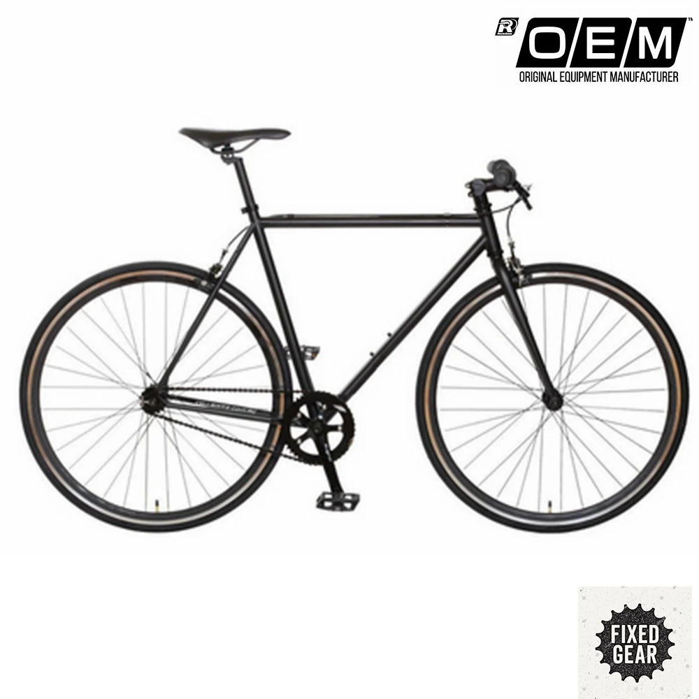 700C Fixed Gear Bike - Unisex Single Speed White Fixie 700C Fixed Gear Bike - Unisex Single Speed White Fixie