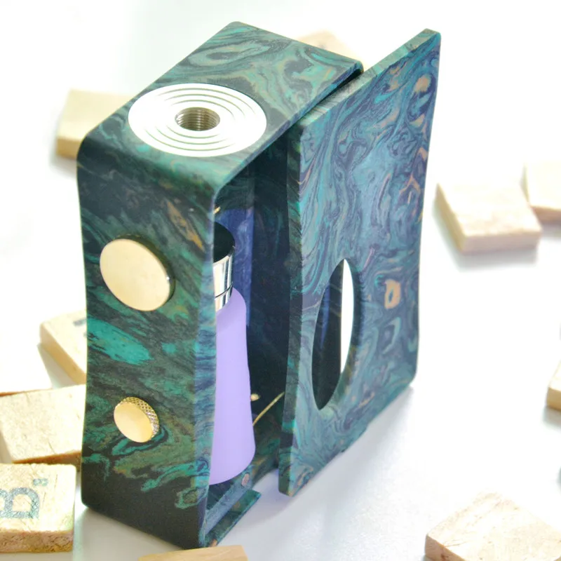 Высококачественные моды для электронных сигарет из древесины/смолы 100% аутентичный убийца 80 вт BF X-Drip squonker box mod