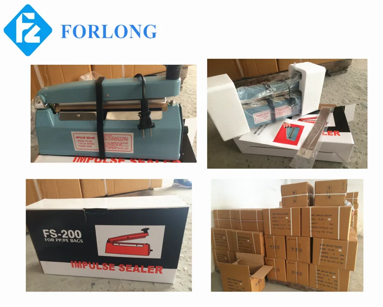 Fs-300 Hand Sealer Machine/ 300mm Hand Impulse Sealing Machine/manual ...