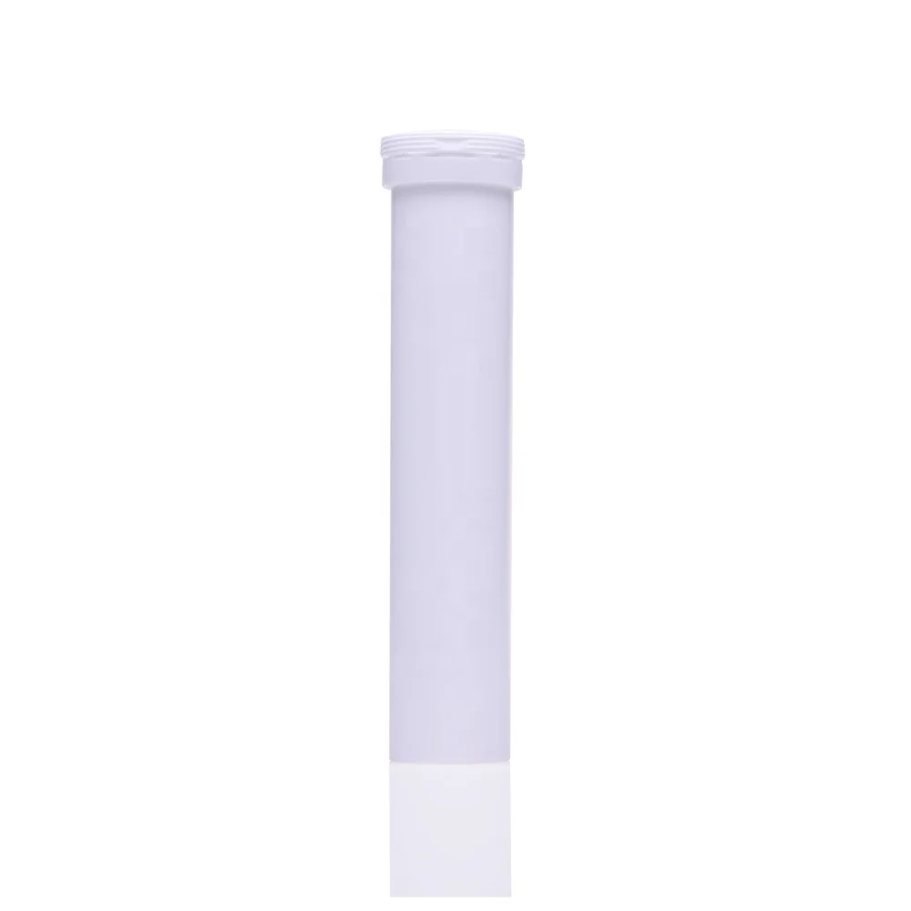 Free Sample Plastic Packaging Container Vitamin C Effervescent Multivitamin Tablet Tubes Bottle with Desiccant Cap