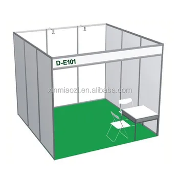 High quality aluminum exhibit display booth stand 3x3