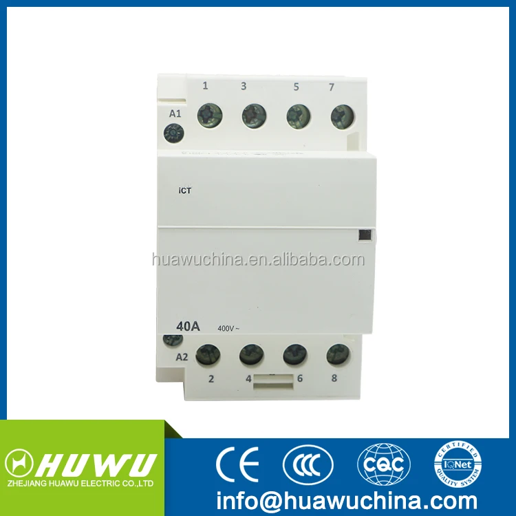 New Type Contactor Telemecanique 63A 2p 4p 1p Household AC Contactor