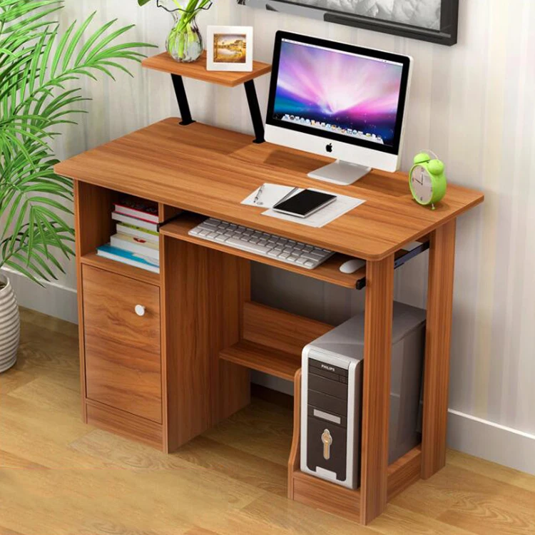 meubles en bois de haute qualité en gros ordinateur table en bois bureau