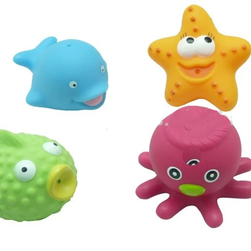 animal bath toys