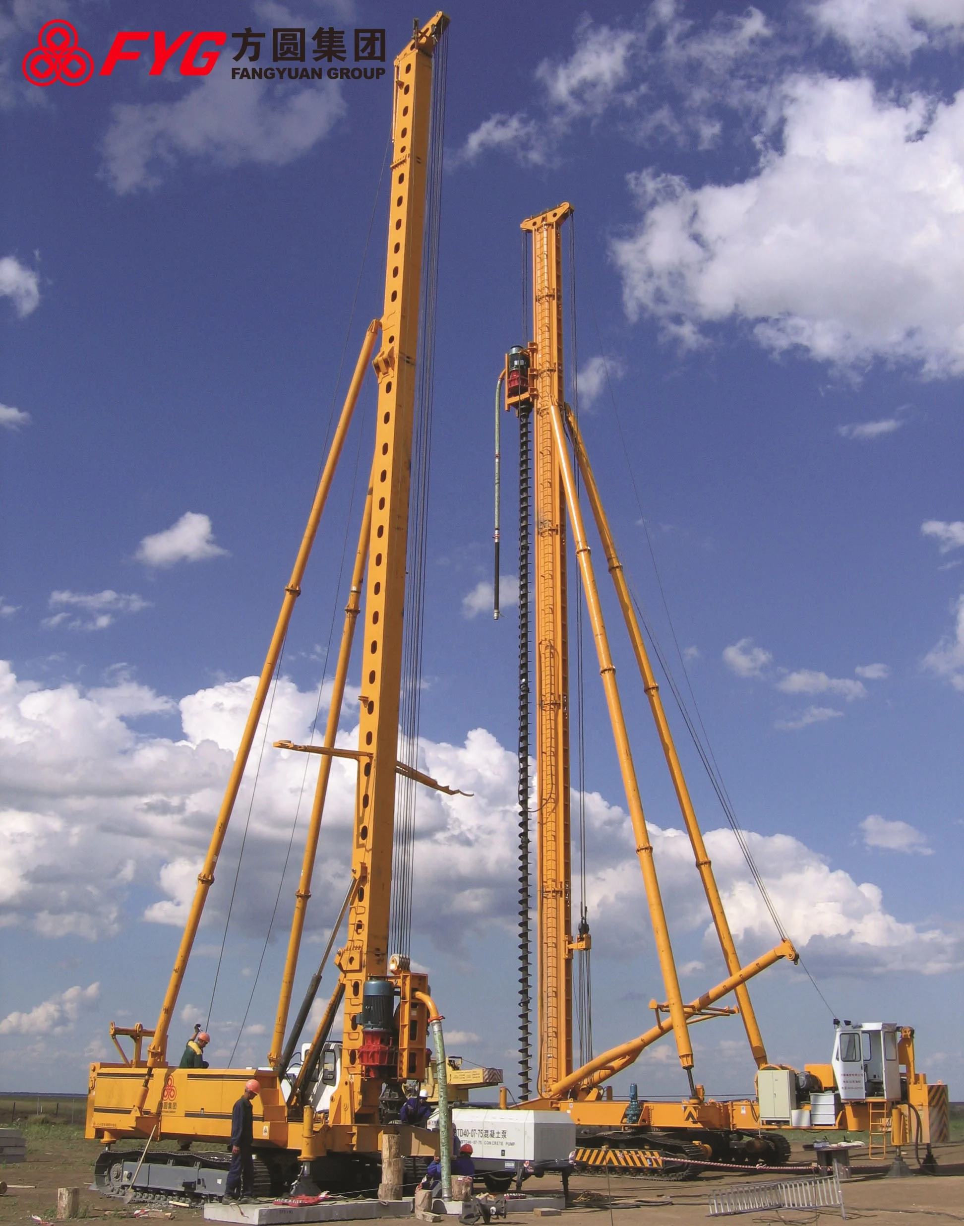 JZL120 простая в эксплуатации машина для сверления отверстий, бетонных свай