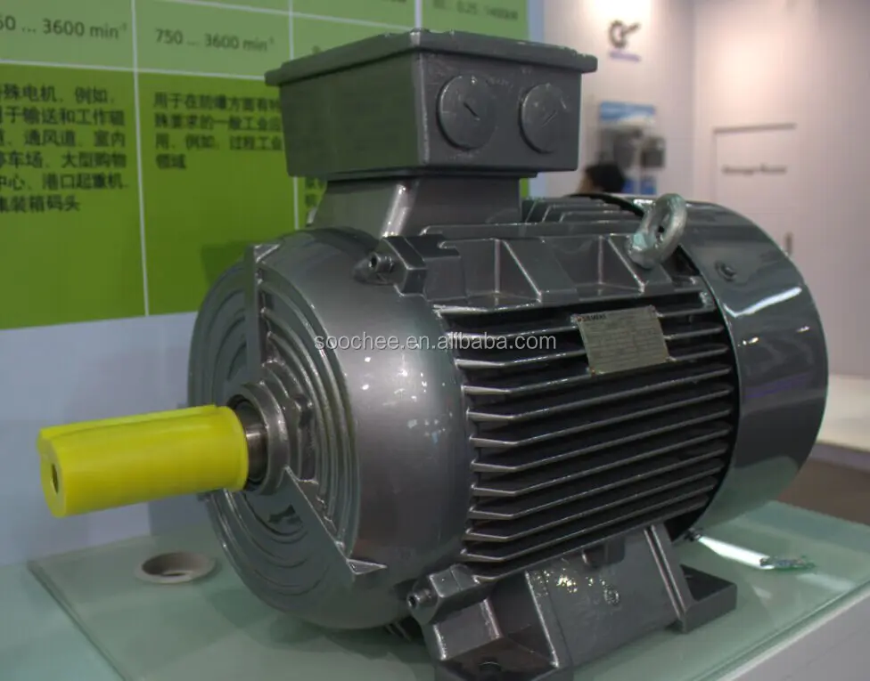 1LE0 Series EX Proof High Temperature SIEMENS Electric Motors 160KW Mounted with Separately Fan
