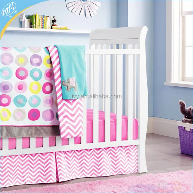 circle crib bedding