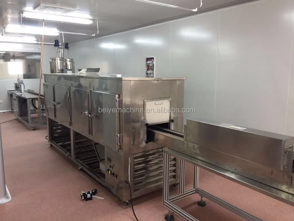 Cosmetic air Cooling Tunnel chiller Machine tunnel Freezer for Lipstick/Lipbalm