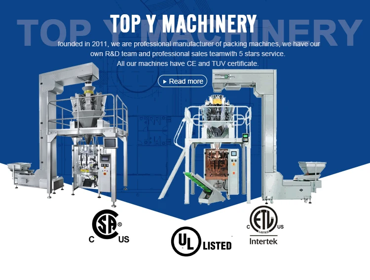 Automatic Bag Packer System With 1kg Cube Food Vertical Packing Machine