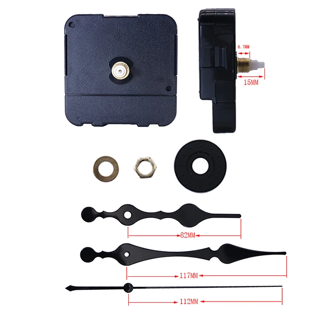 3X Orologio Da Parete Con Meccanismo Di Movimento Al - Foto 2