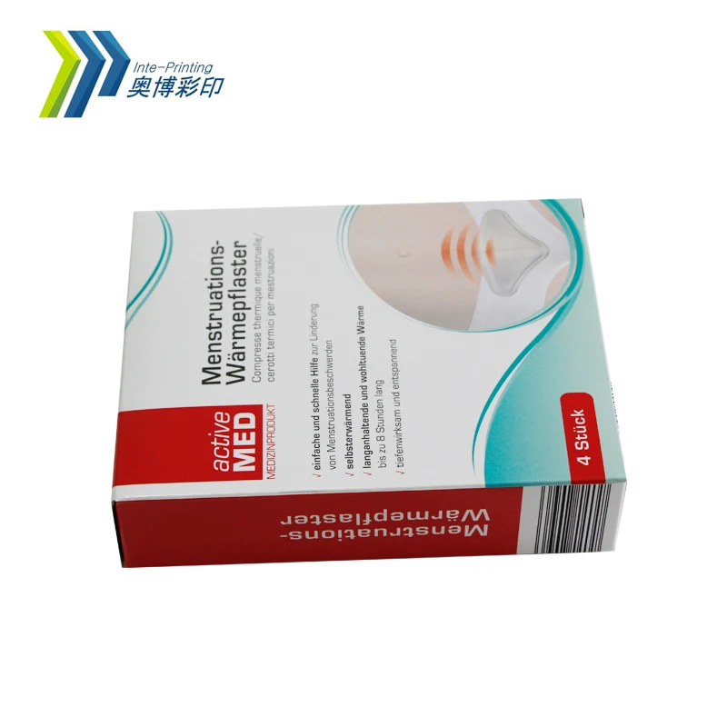 Customized Medicine Box New Design Paper Packaging Box