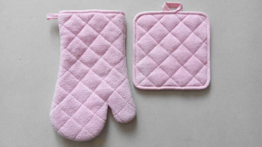 Plain Pot Holder,Cheap Hight Quality Oven Mitts And Oven Gloves 2 Pcs