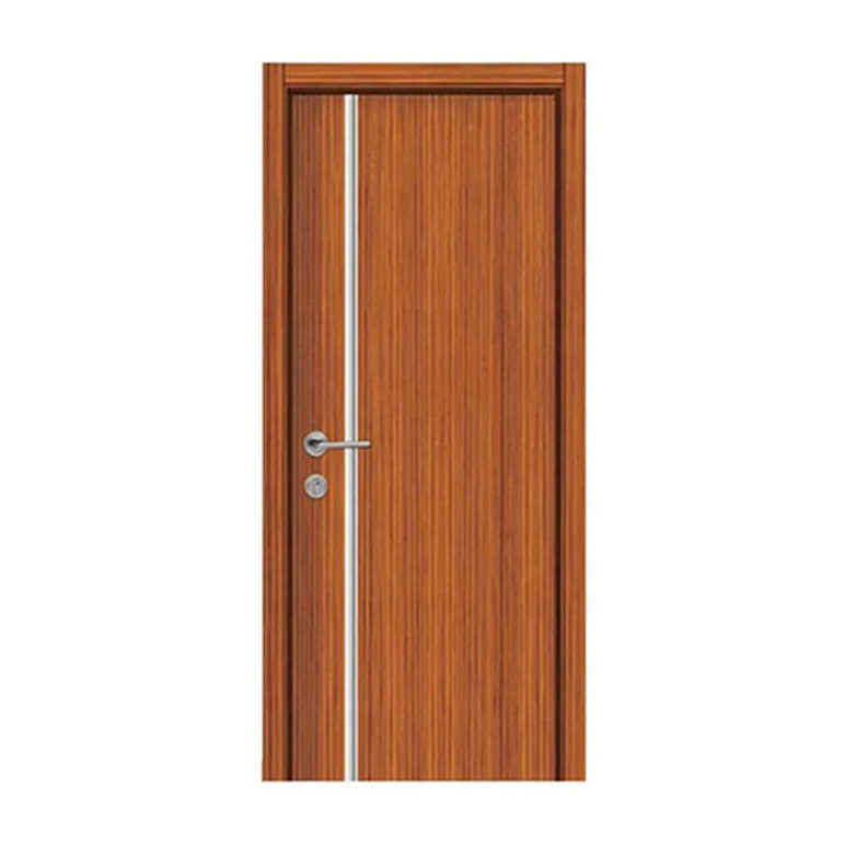 Modern Style Compact Laminate Wooden Entry Doors High Performance Pine Swing Open Style for Hotel Use Readymade Price Brazil