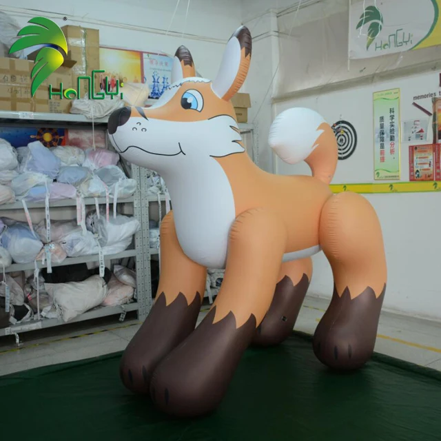Customized Hongyi Inflatable Husky Dog Toy With Sex SPH