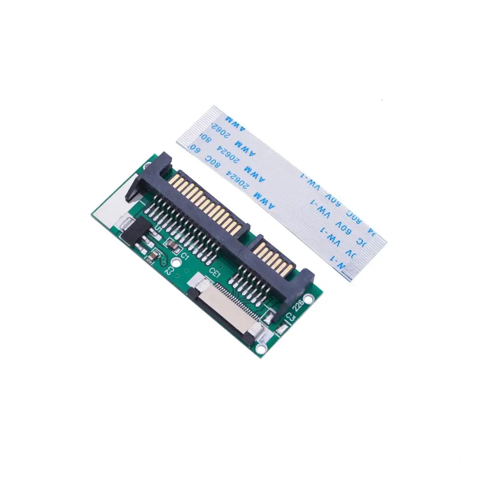 High Quality 24Pin ZIF 1.8inch CE SSD to 2.5'' SATA Adapter Connector Card 