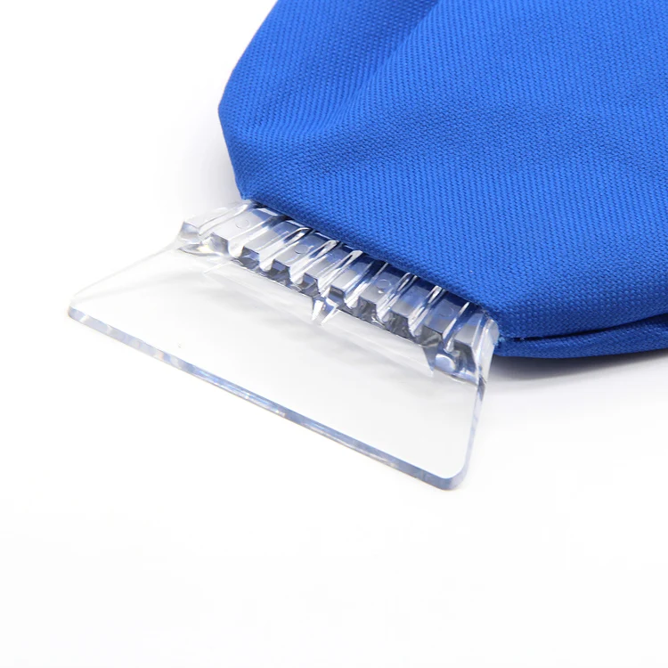 Рекламная пластиковая варежка для скребка льда