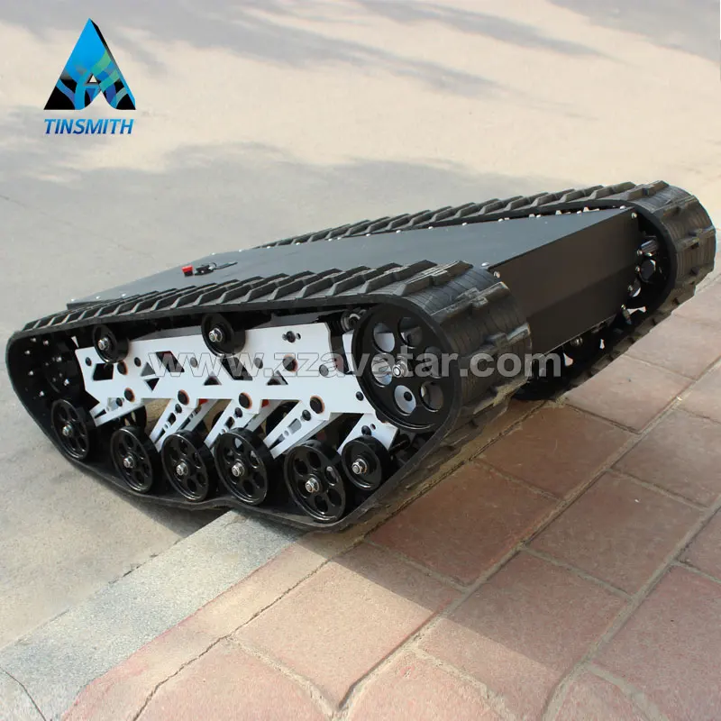 Factory Supplied Robot Rubber Track Rc tank Chassis Robot