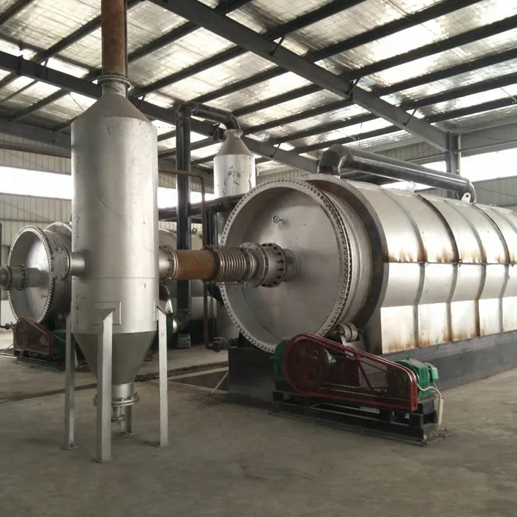 Automatic Recycling Plant Continuous Pyrolysis Reactor to Make Fuel From Waste Plastics