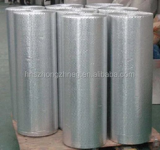 Air Bubble Film Laminated with Both Side Pure Aluminium Foil or Metalized PET Film