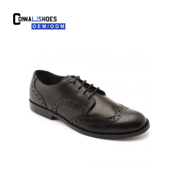 boys brogue school shoes