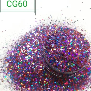 2021 high quality eco-friendly chunky glitter, bulk body glitter, nail glitter for cosmetic