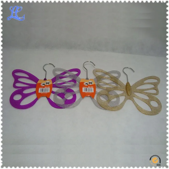 Пластиковые бабочка форма прозрачный шарф вешалка