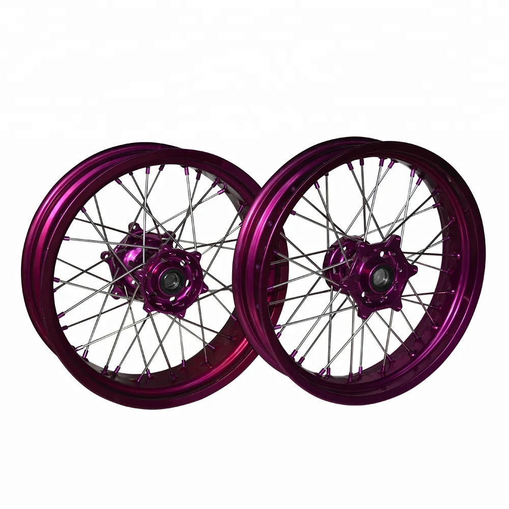 purple bike parts