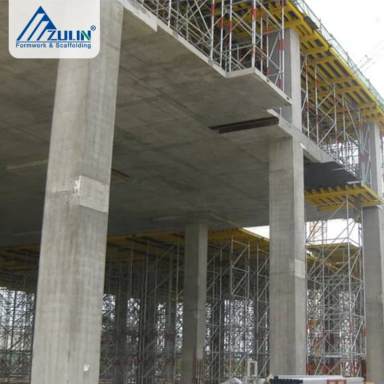 ZULIN European Style Galvanized Steel Modular Movable Scaffolding Prop Floor Slab Beam Formwork System Hotels Certified SGS