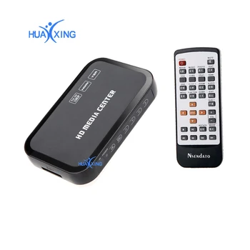 1080P Full HD SD/MMC TV Videos SD MMC RMVB MP3 Multi TV USB Media Player with Remote Control