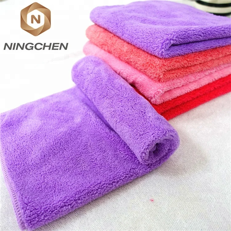 Coral Fleece Fabric 80% Cotton 20% Polyester 30X50 Microfiber Car Polishing  Drying Towels - Buy Coral Fleece Fabric 80% Cotton 20% Polyester 30X50  Microfiber Car Polishing Drying Towels Product on