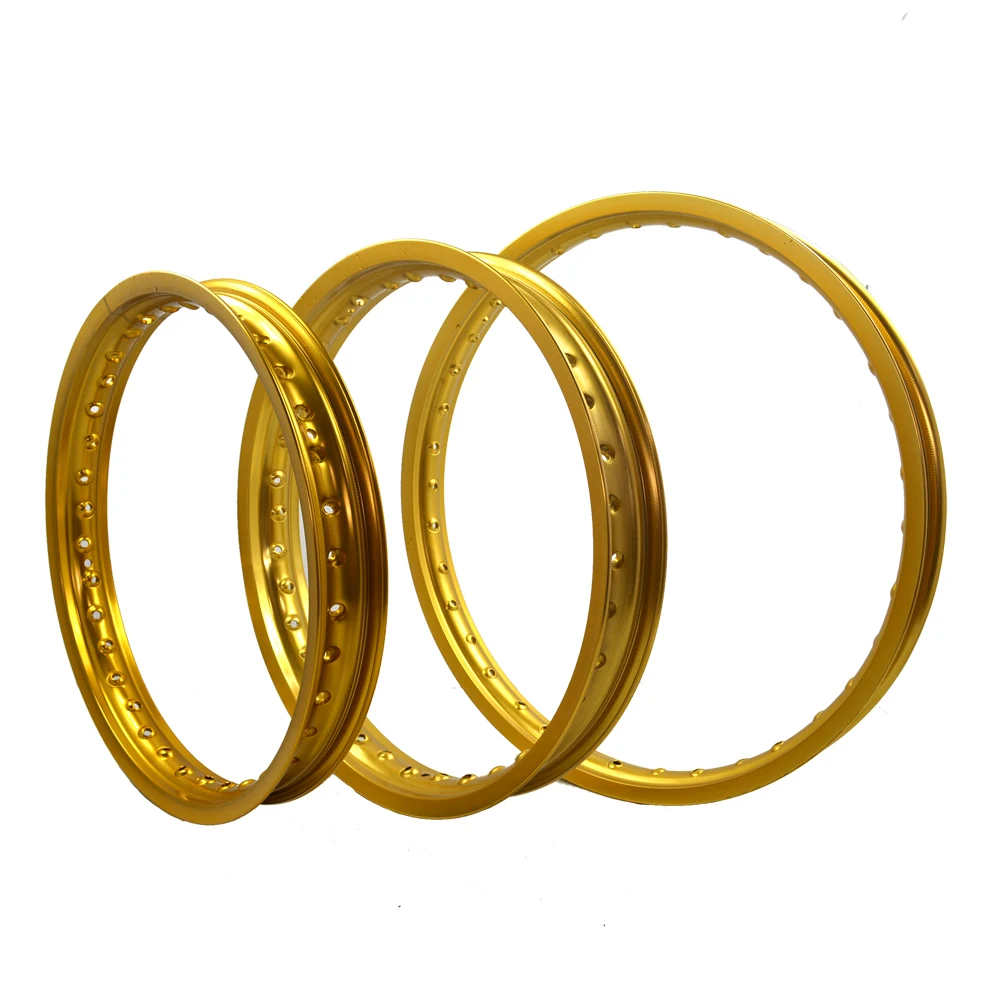 
 Золотые диски Motocross 1,6x21/2,15x19/1,85x19 дюймов из алюминиевого сплава  