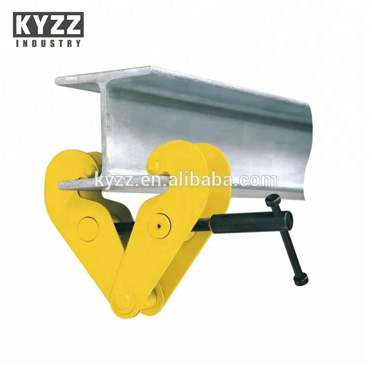 Ys Yc Series 1t 2t 3t 5t 10t Lifting Beam Clamps Buy Steel Beam Clamps Scissor Lifting Clamp Universal Beam Clamps Product On Alibaba Com