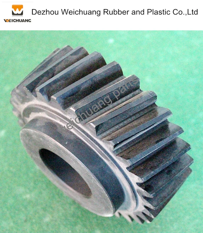 POM custom molded parts plastic bevel gears