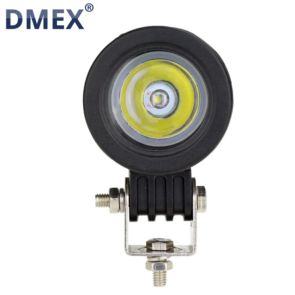 DMEX IP 67 10W Round Waterproof Car LED Working Light 12V Off Road Light