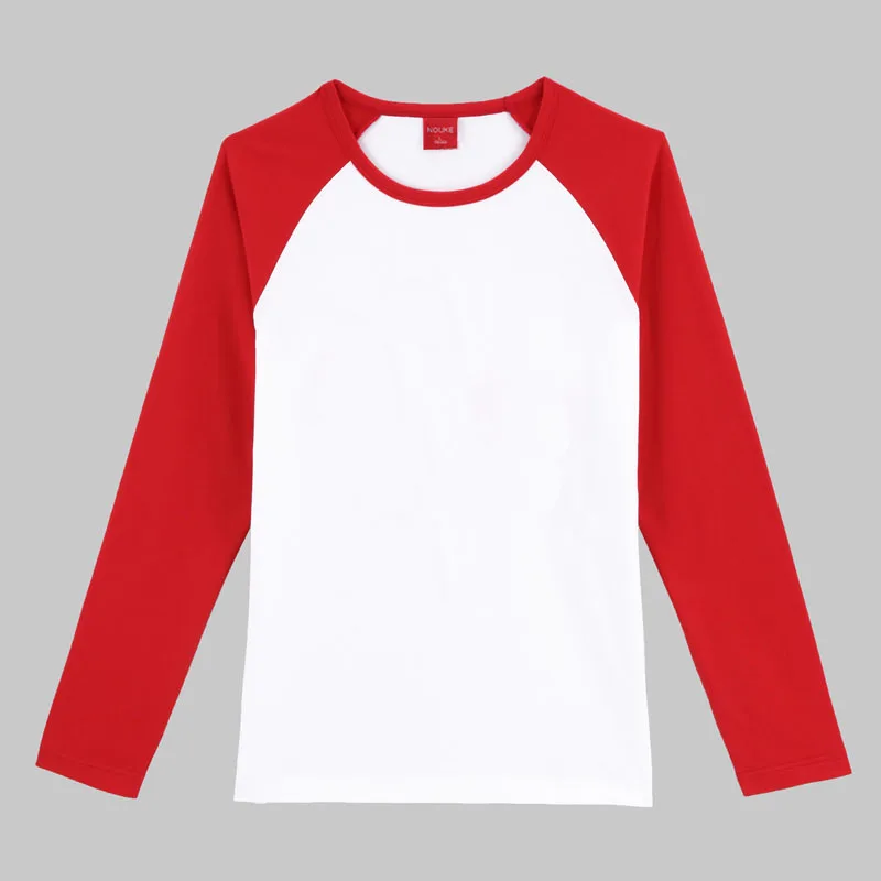 raglan two-color long sleeve t-shirt women on m.alibaba.com