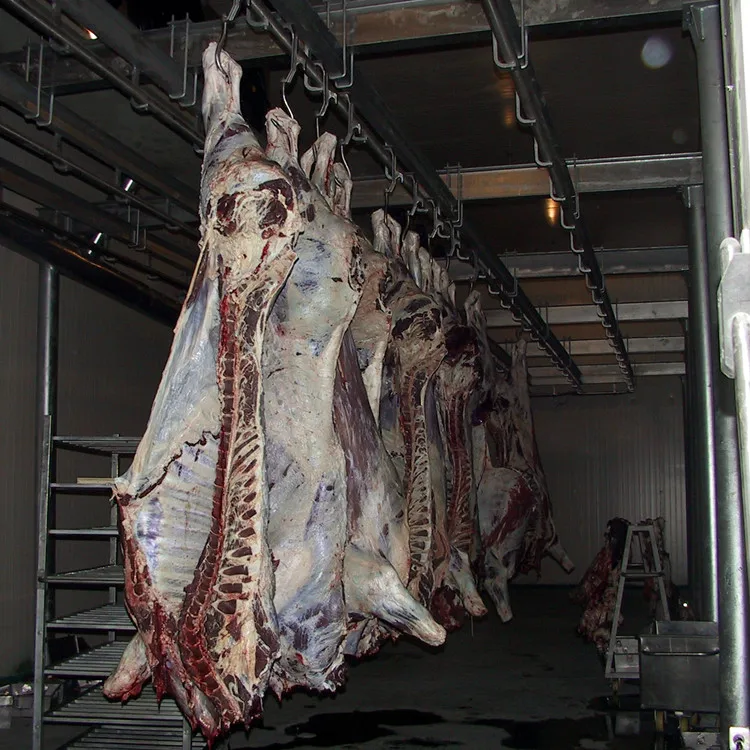 Kosher beef and mutton cutting machine butcher slaughterhouse
