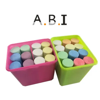 
 Нетоксичный большой цветной карбонат кальция, большой тротуарный белый мел  