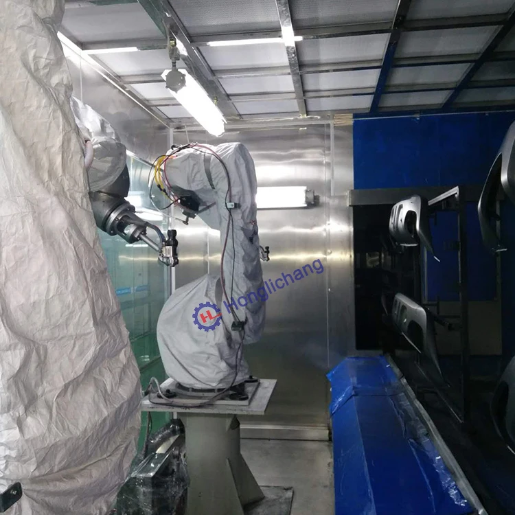 Robot Automatic Spray Paint Line for Spray Painting Automotive Parts