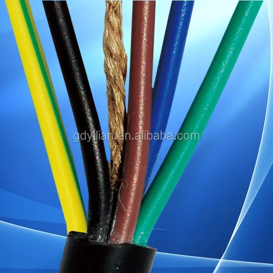 Медный проводник RVV RVVP силовой кабель медный 6x1mm2