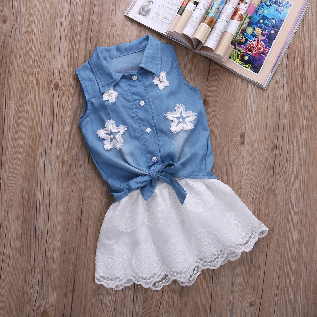 girls sets 2016 summer font b Fancy b font Baby Girls font b Dress b font