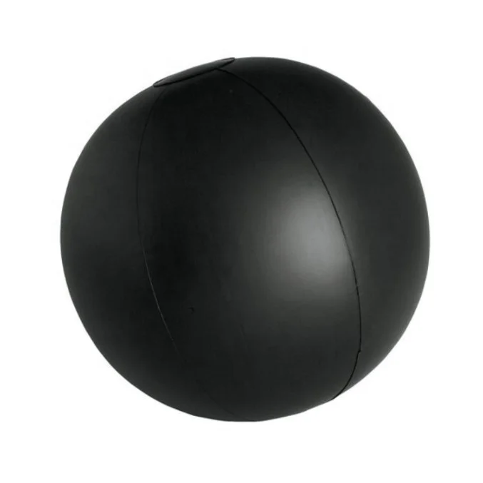 black beach ball