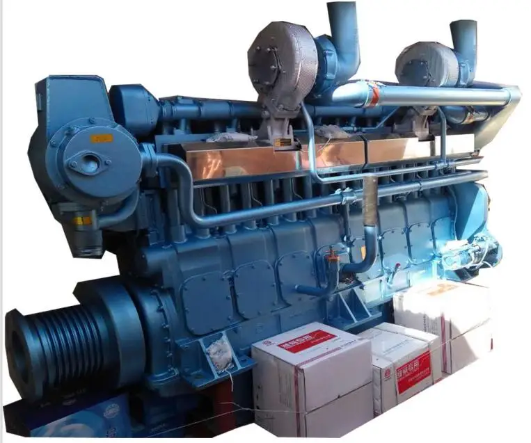MARINE1227 　3点　まとめ商品 G128 Engine, 400kw, Shanghai Dongfeng Diesel Engine for