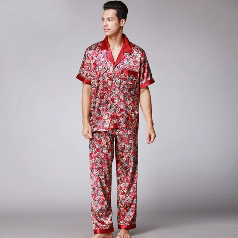 Mens polyester pajamas Clearance