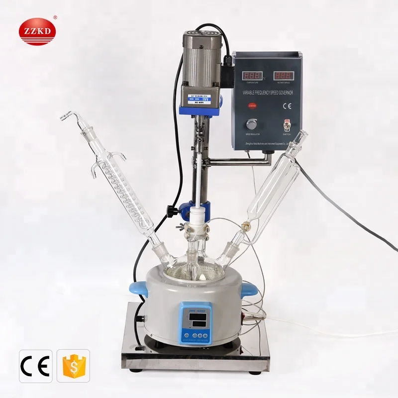 Pilot Scale Electric Heating Glass Reactor for Lab