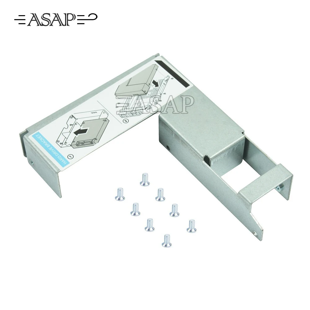 2 Pack 2.5 Inch SSD To 3.5 Inch HDD Bay Adapter Mounting Bracket – Converter Tray For Computer Upgrade By AMLI-UEV