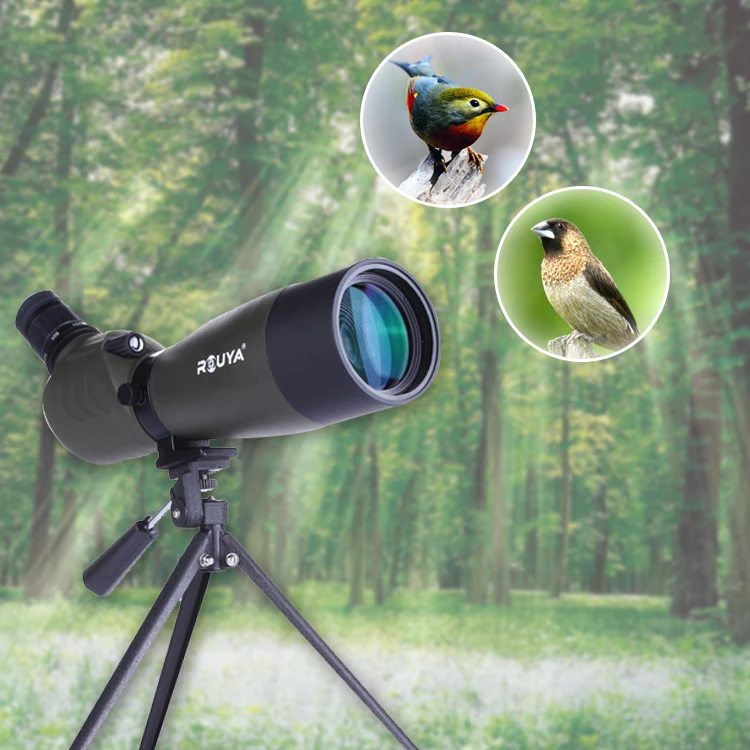 Double Spotting Scope Distance Zoom Spotting Telescope Monocular For