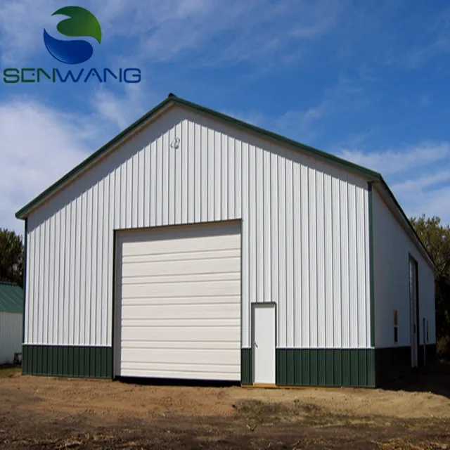 Low Price Steel Structure Metal Prefabricated Car Garages and Sheds Car Garages for Convenience Stores