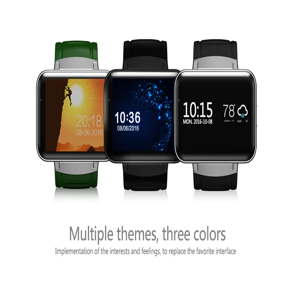New Design DM98 Android Smart Watch Large Memory Smart Watchphone