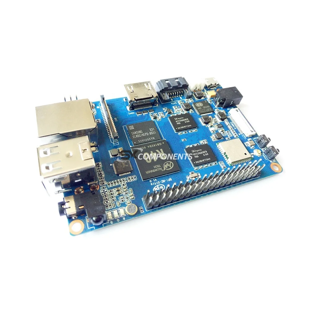 BPI M2 комплект Ultra R40 четырехъядерный 2 ГБ DDR3 ОЗУ с WiFi 8 ГБ eMMC демонстрационная плата однобортный компьютер