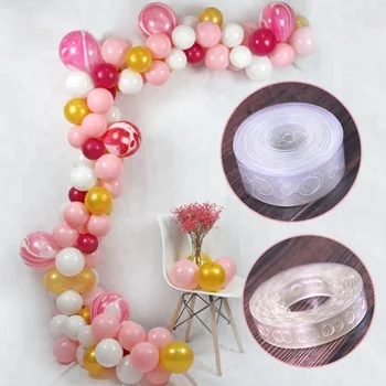 DIY Balloon Decorating Strip Connect Chain Balloon Arch Tape for
